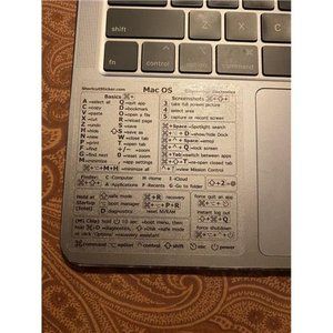 MacBook Pro/Air/iMac Mac OS 2-sticker Shortcut Combo Transparent